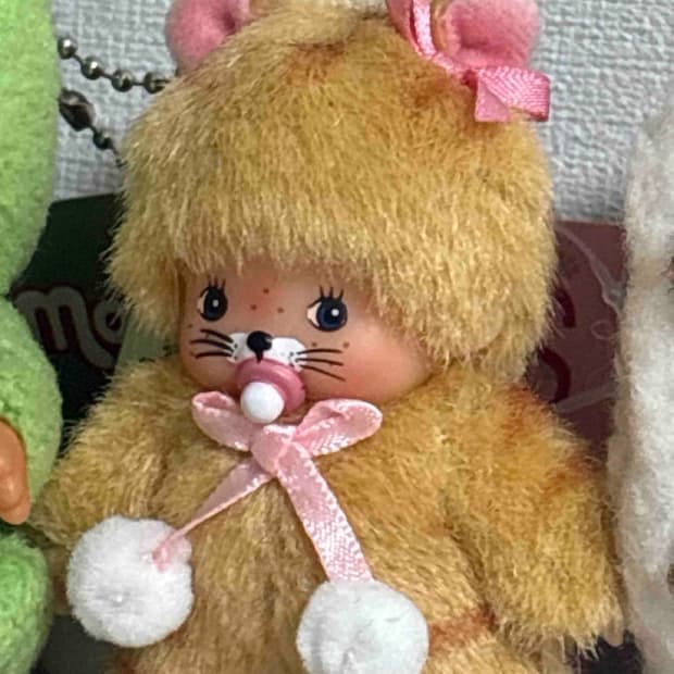 치즈냥 미니 키링