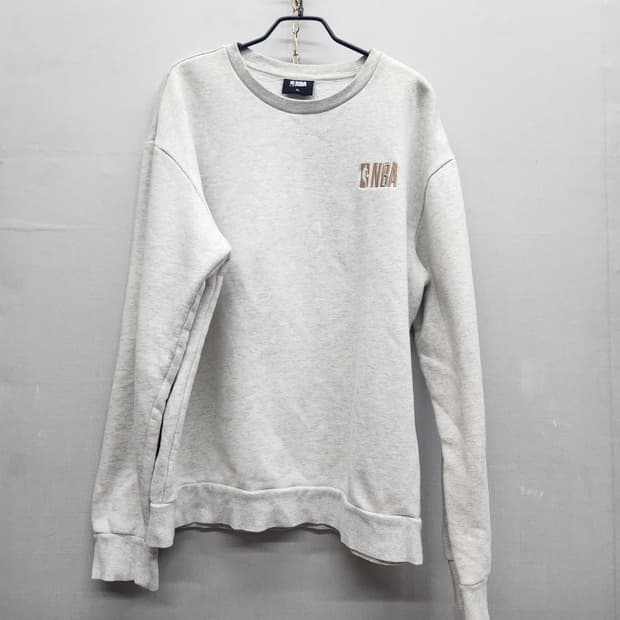 NBA 로고자수 맨투맨 XL(XL)