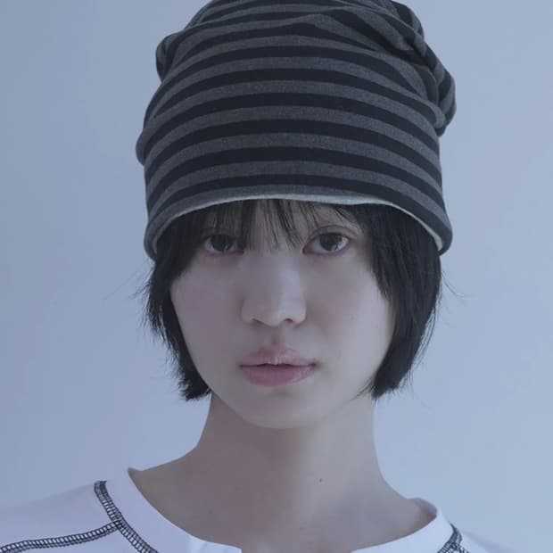 세릭 REVERSIBLE BEANIE / CHARCOAL