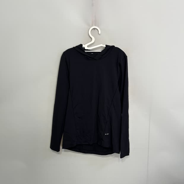 안다르 여성 운동복 후드티 블랙