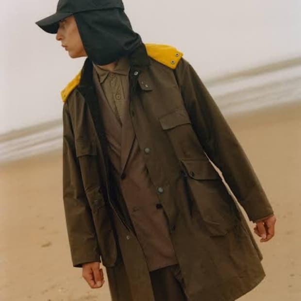 Barbour x Kaptain Sunshine 볼캡