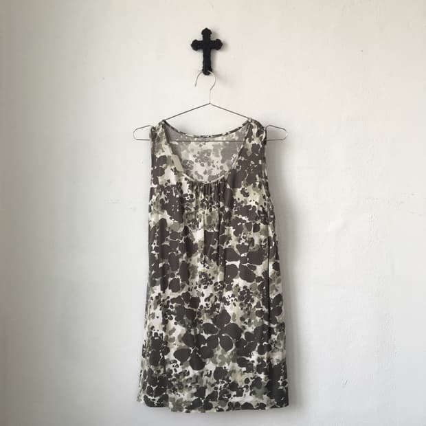 Pattern sleeveless