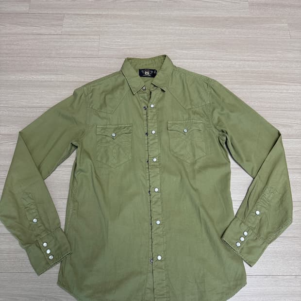 rrl 더블알엘 웨스턴 셔츠 s