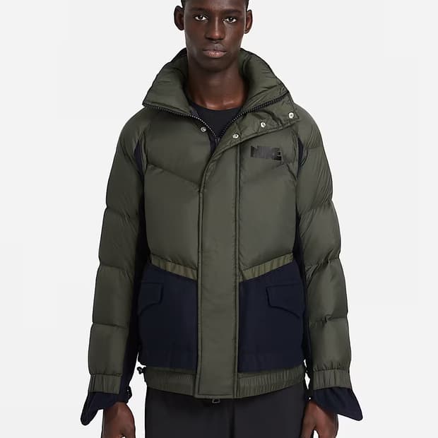 (L) 나이키x사카이 패딩 자켓