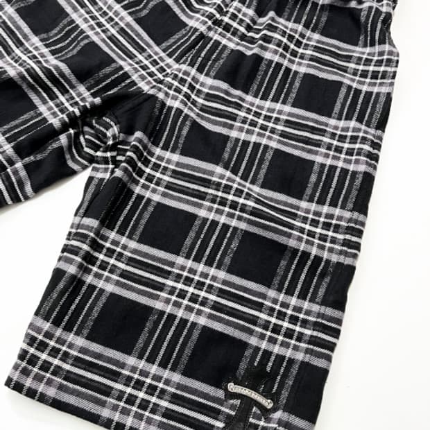 [S] 크롬하츠 플란넬 쇼츠 Chrome hearts shorts