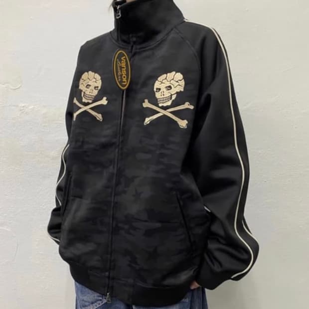 밴슨 스켈레톤 스타 져지 black XL 사이즈