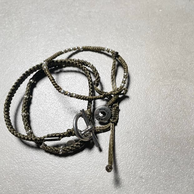 빔즈 BEAMS × Wakami Peace Bracelet