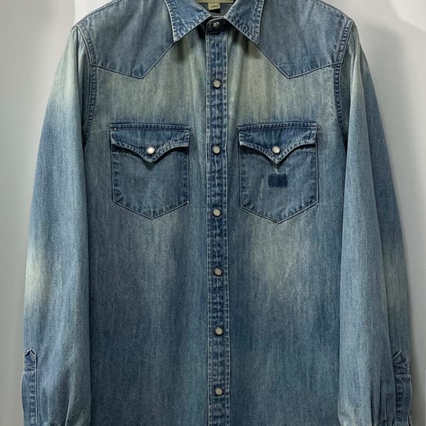 폴로 랄프로렌 콘초 썬더버드 워시드 사우스웨스턴 셔츠