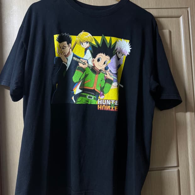 헌터 X 헌터 빈티지 티셔츠 XL