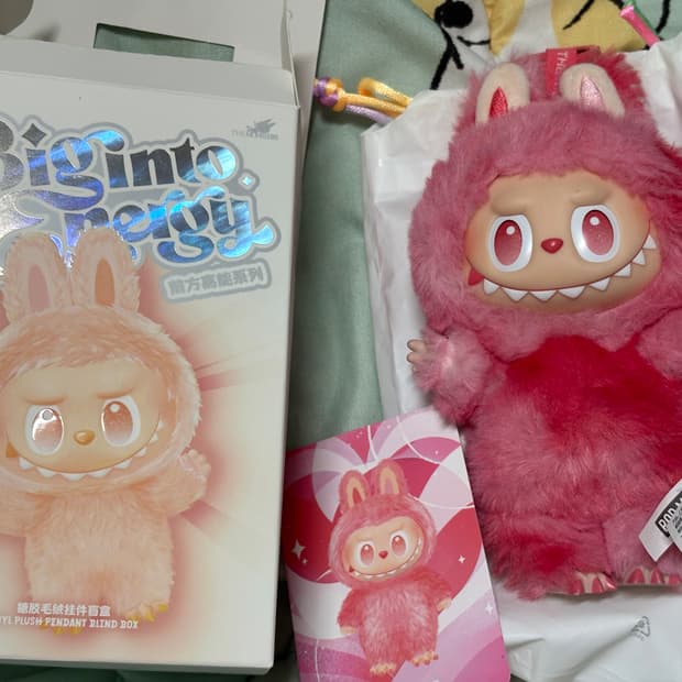 정품) 팝마트 라부부 하이라이트 사랑 인형 키링