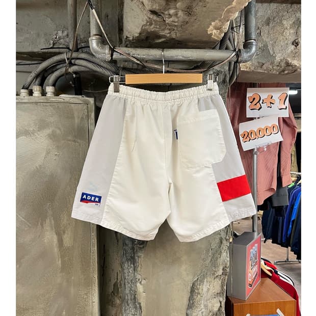 아더에러 X 푸마 콜라보 반바지 화이트 S #csz3214