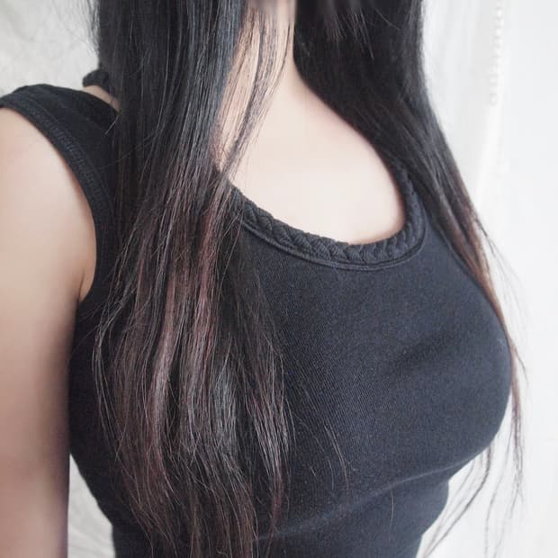 JPN VTG 로프 디테일 슬리브리스