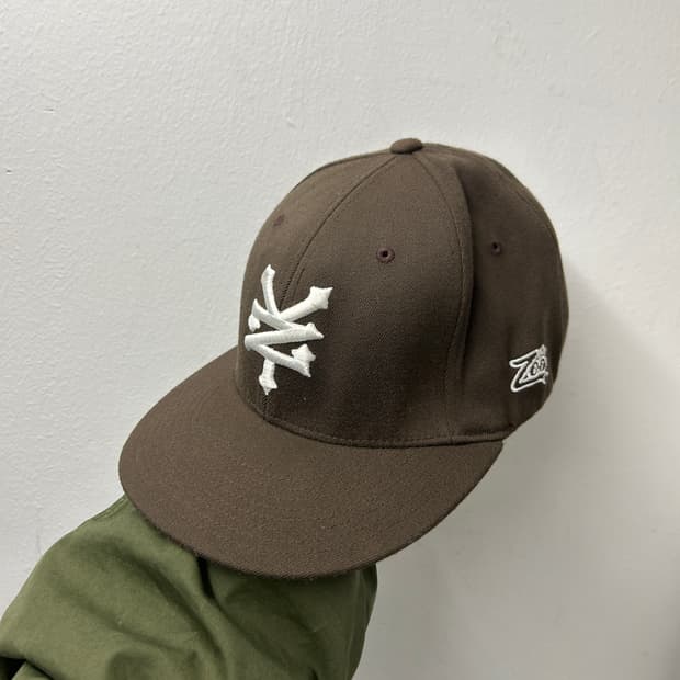 ZOO YORK 쥬욕 브라운 캡 L/XL