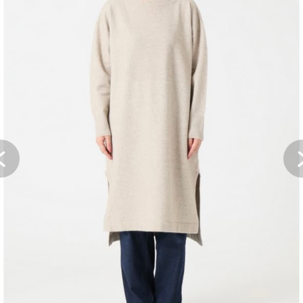 저널스탠다드 오버핏 울 원피스