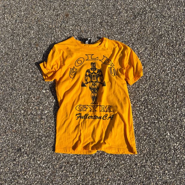 gold's gym vtg 티셔츠