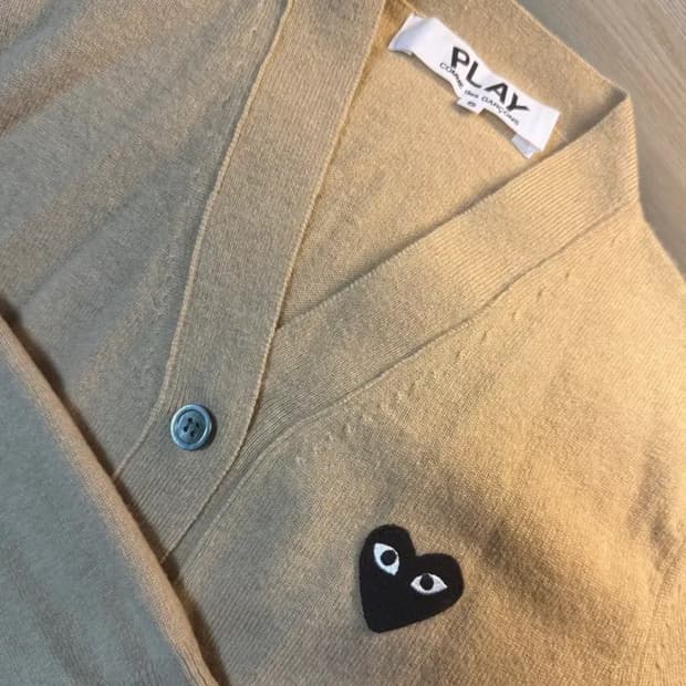 [정품/s/상태최상] 꼼데 가디건 남성 s사이즈 (여성분들 가능)