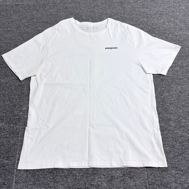 파타고니아 오가닉코튼 빅로고 반팔티