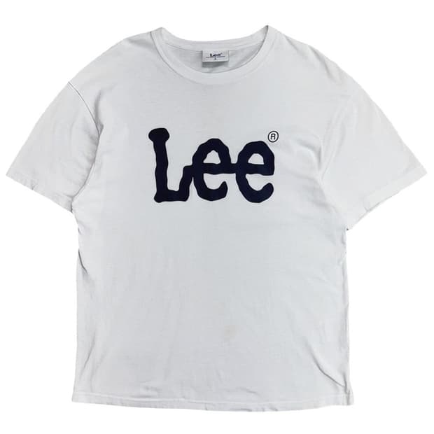 LEE 스프레이 로고 반팔티 S