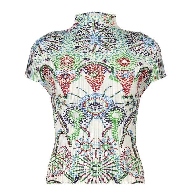 플리츠플리즈 라이트 페스티벌 화이트 셋트