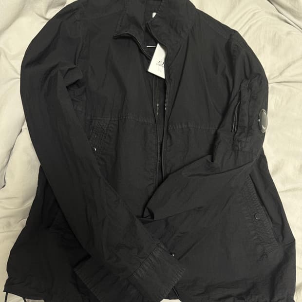 [새상품]CP 컴퍼니TAYLON L나일론 오버셔츠 S