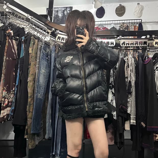 퍼 버클 패딩