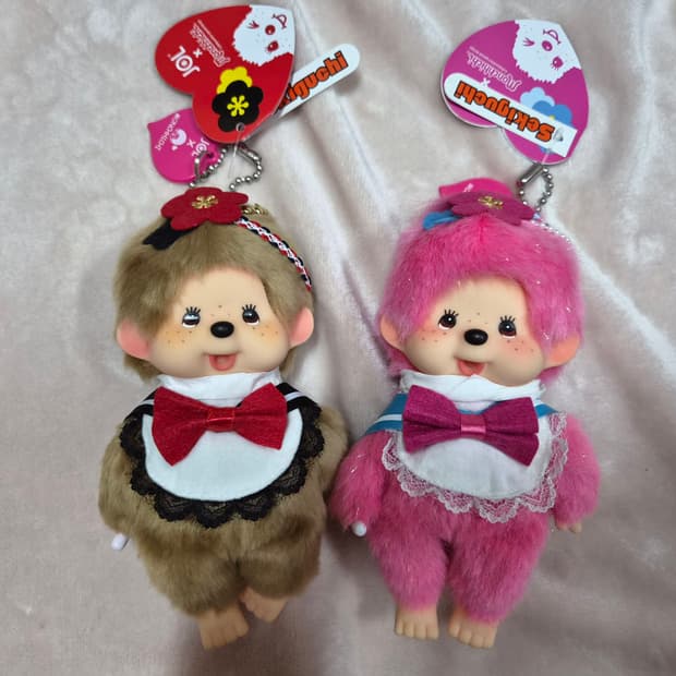 세트) 고전 매화 몬치치 인형