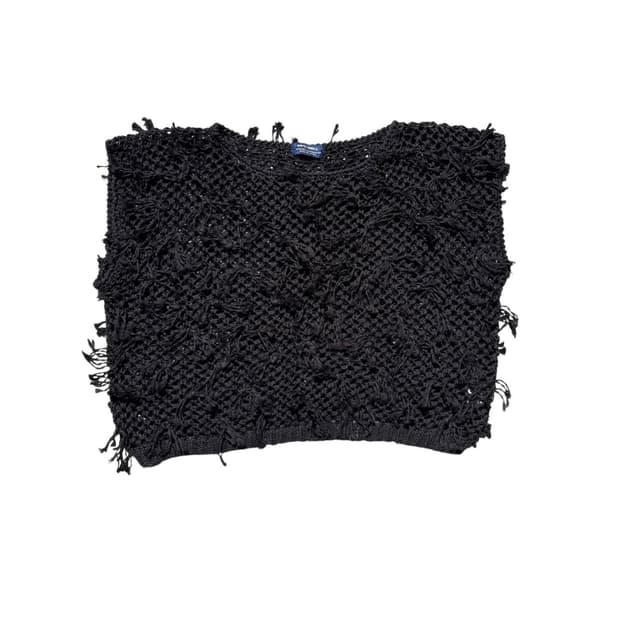 Fringe knit top