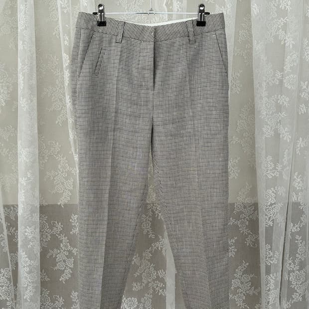 67-92) 스튜디오 톰보이 체크 슬랙스