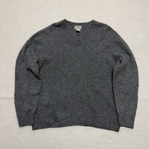 엘엘빈 브이넥 니트