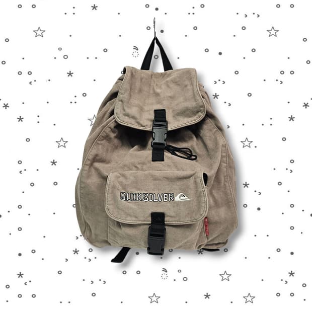 QUIKSILVER 퀵실버 자수 백팩