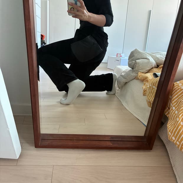 준야와타나베 맨 코듀로이 바지