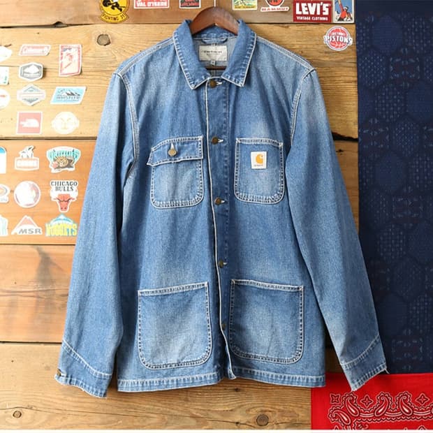 carhartt WIP 칼하트 데님 워크 자켓