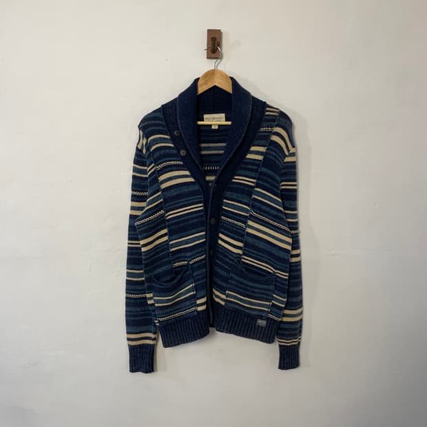 데님앤서플라이 숄카라 가디건