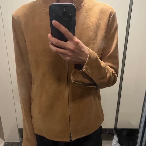 theory 띠어리 스웨이드 자켓 