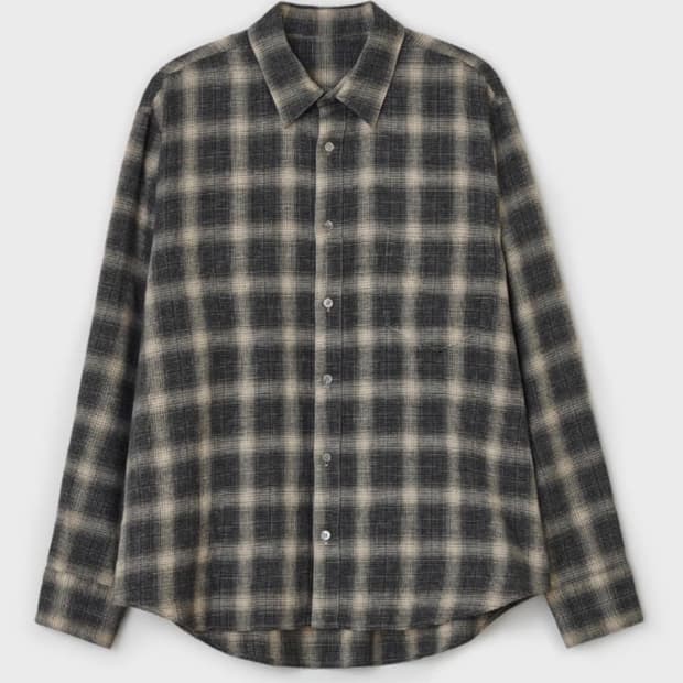 L)벨리에 치코셔츠 헤이즈그레이