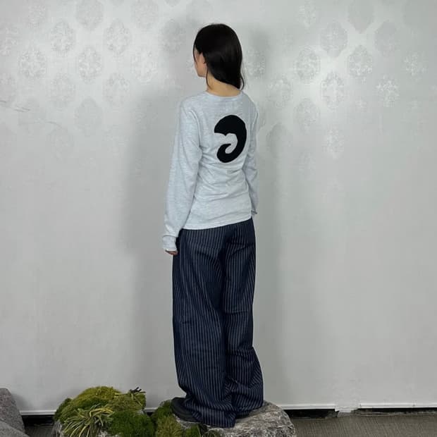 탄산마그네슘 롱슬리브 (스카이블루)