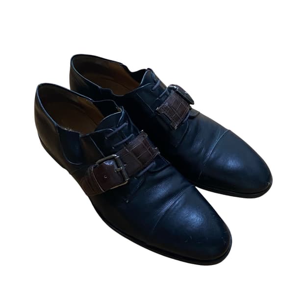 Belted Cap Toe Derby