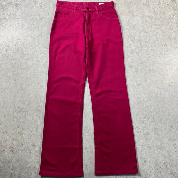 [27] Wrangler 랭글러 블루벨 핑크 코듀로이 부츠컷 팬츠