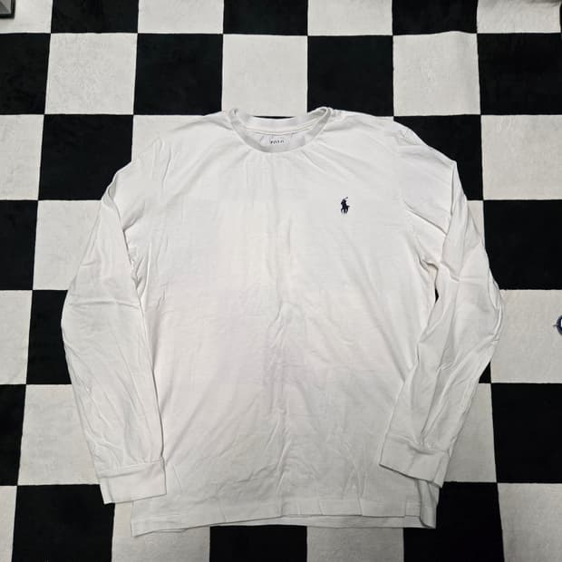 M 폴로랄프로렌 롱슬리브 긴팔티셔츠 화이트