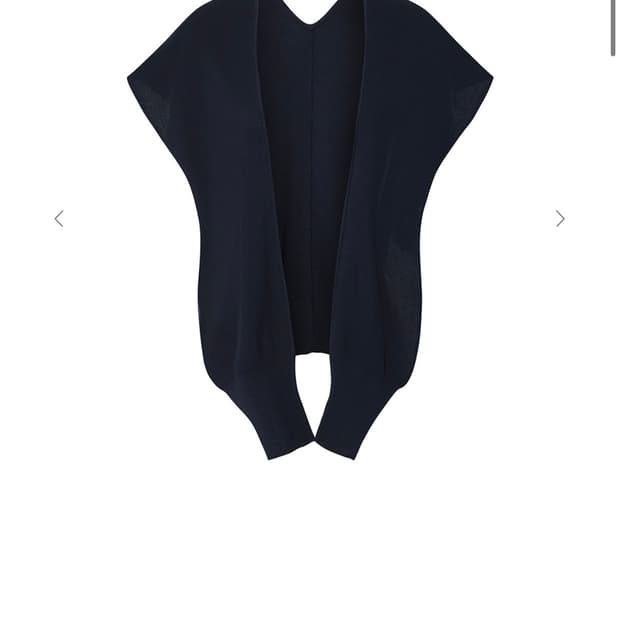 Le17 26 RIBBED MUFFLER [NAVY] 새상품