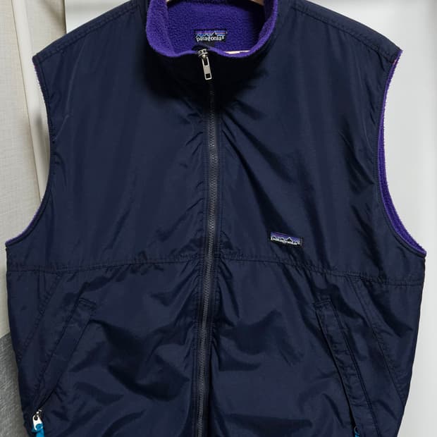 [L] Patagonia Shelled Synchilla Vest