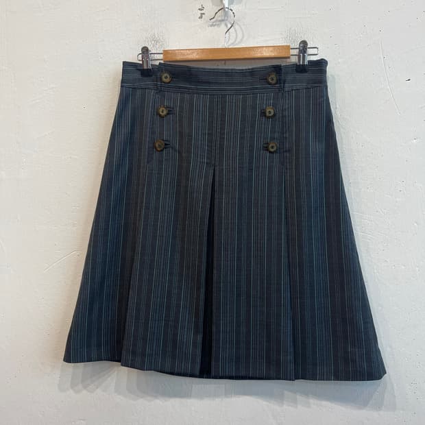 페레가모 울 스커트 치마 Made in ITALY