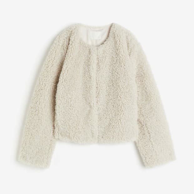 테디자켓  뽀글이 숏자켓