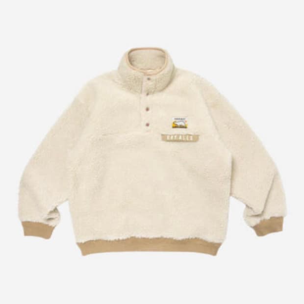 휴먼메이드 보아 플리스 풀오버 xxl