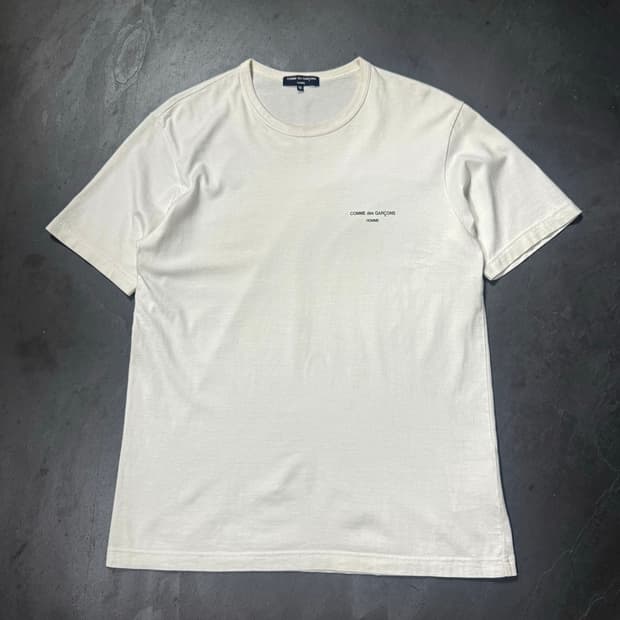Comme des Garçons Homme Logo T-Shirts