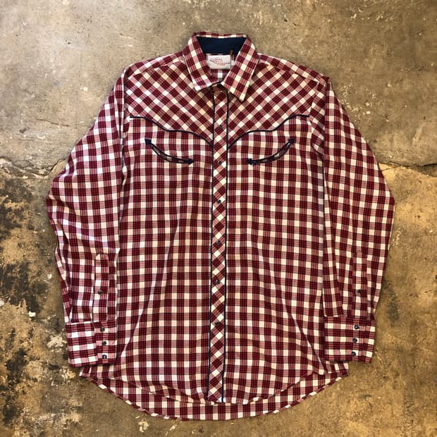 80s Western shirt USA made