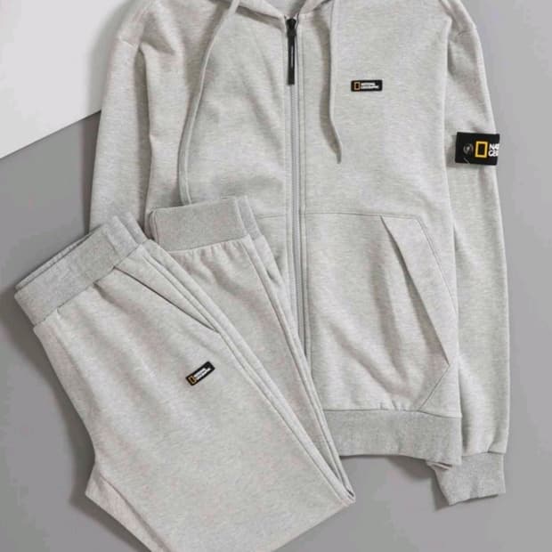 내셔널지오그래픽 후드집업 트레이닝 세트