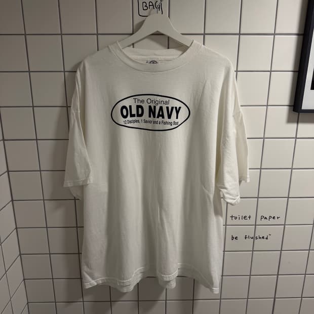 90s 싱글스티치 Old Navy t-shrits XXL