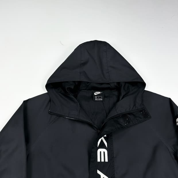 나이키 에어 블랙 풀오버 바람막이 자켓 (S)