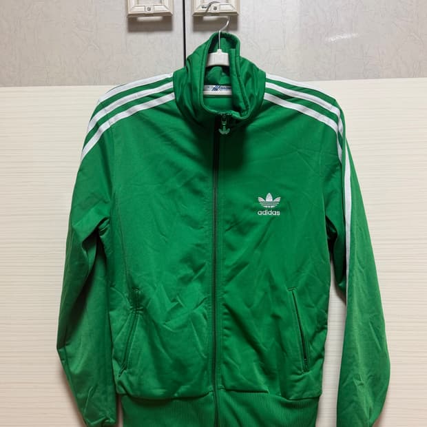 아디다스 초록 져지 m